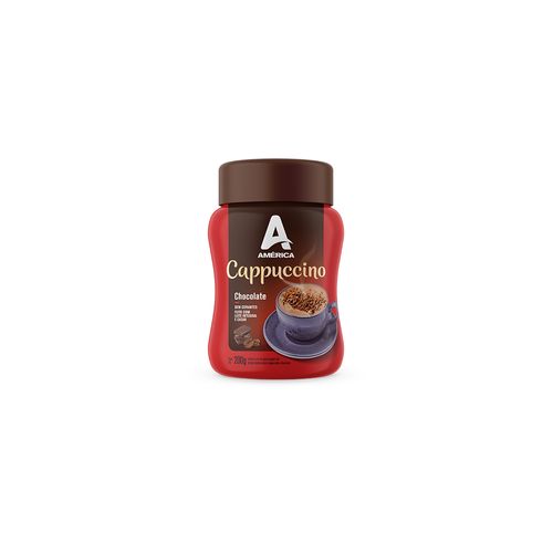 Cappuccino América Chocolate Pote 200G
