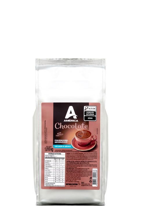 Chocolate Sem Adição de Açúcar América 1,010Kg